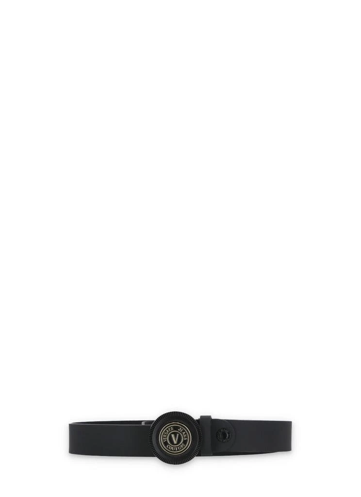 商品Versace|VERSACE JEANS COUTURE Belts Black,价格¥782,第1张图片