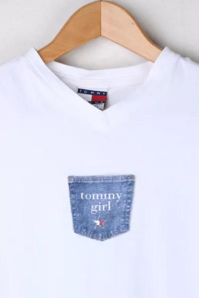 Vintage Y2k Tommy Girl T-Shirt商品第2张图片规格展示