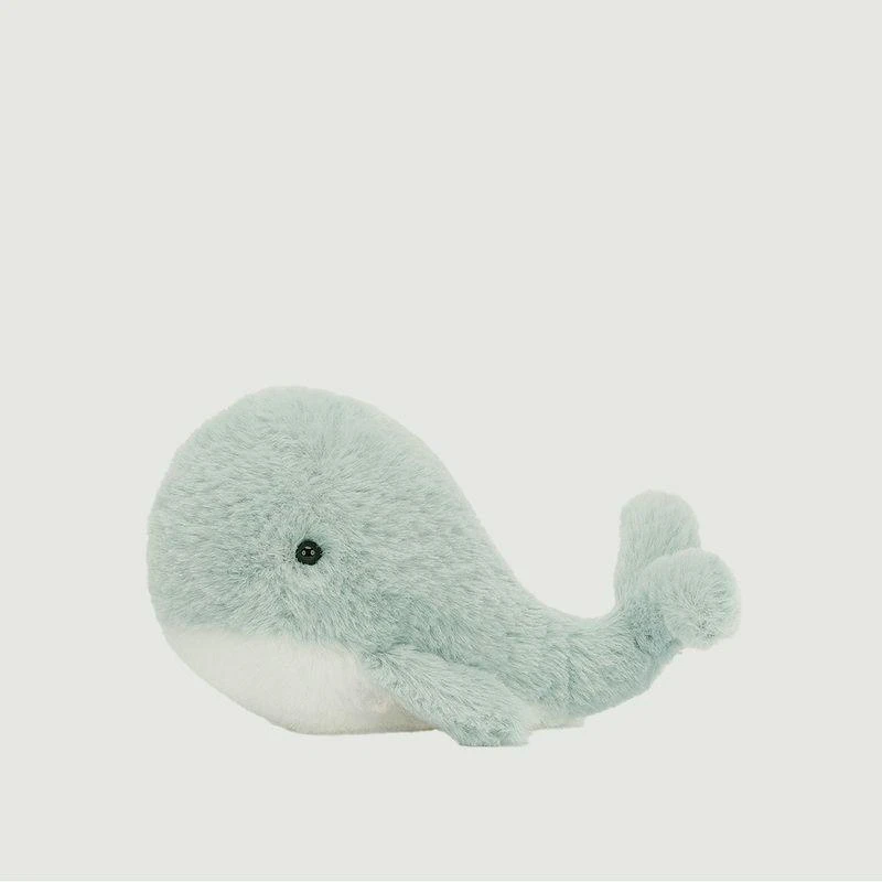 商品Jellycat|Wavelly Whale Grey Plush WAV6G JELLYCAT,价格¥118,第1张图片