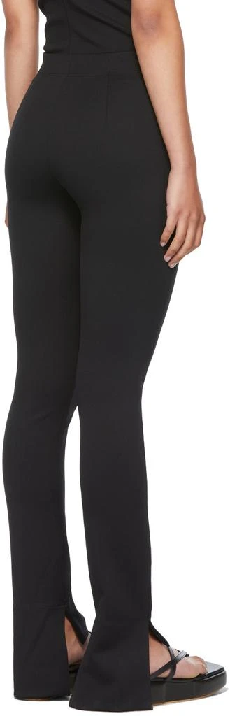 商品ROSETTA GETTY|Black Scuba Cropped Front Trousers,价格¥1812,第3张图片详细描述