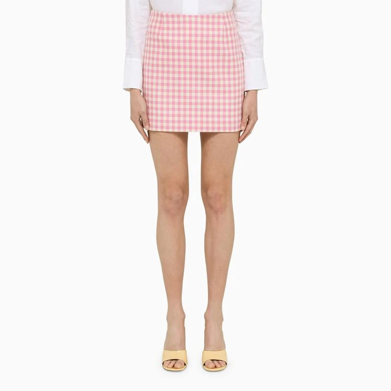 商品AMI|Checkered mini skirt,价格¥1040,第1张图片