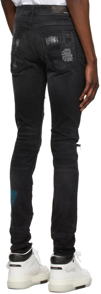 商品AMIRI|Black Distressed Jeans,价格¥10820,第5张图片详细描述