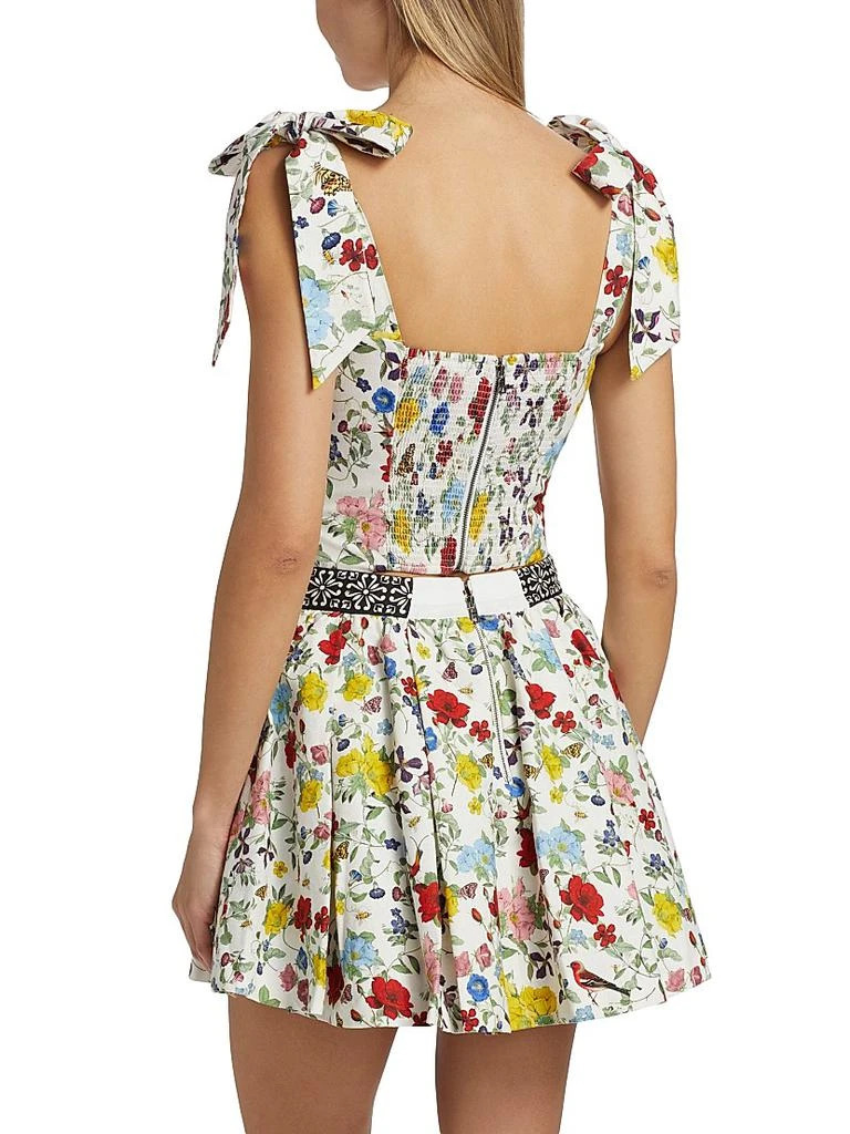 商品Alice + Olivia|Clara Bow-Accented Bustier Top,价格¥782,第5张图片详细描述
