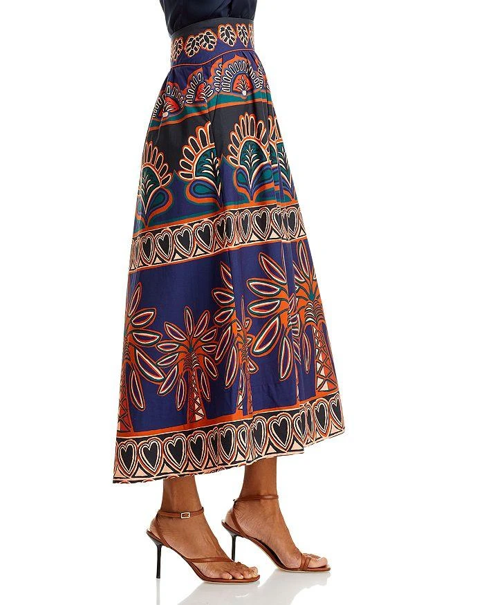 商品Farm Rio|Anika Tapestry Midi Skirt,价格¥973,第3张图片详细描述