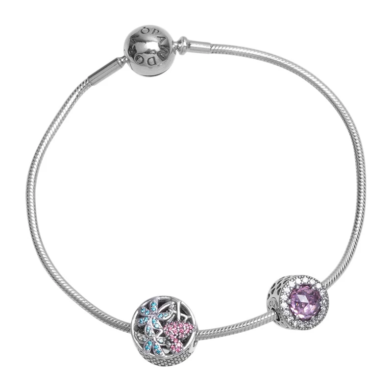 商品[国内直发] PANDORA|PANDORA 蓝色女士手镯 PAND00108,价格¥478,第1张图片