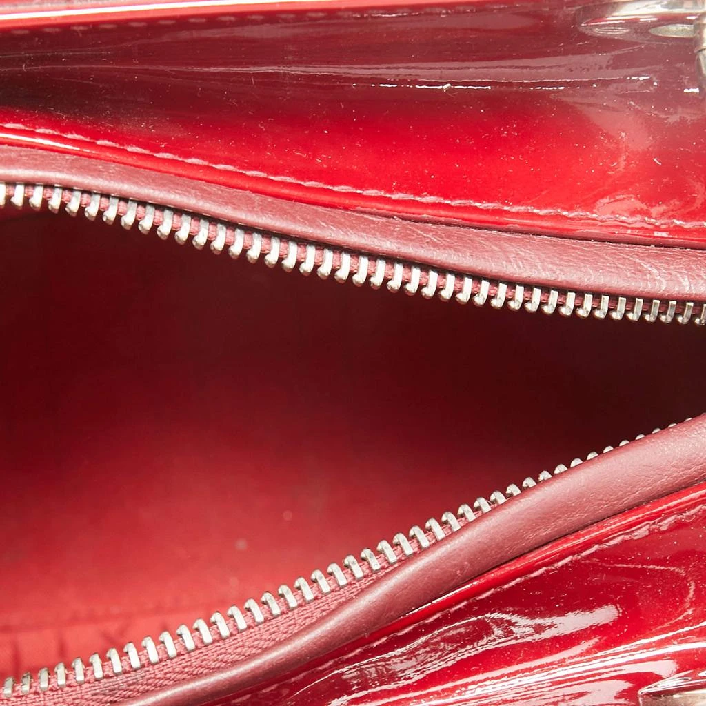 Dior Red Cannage Patent Leather Medium Lady Dior Tote 商品
