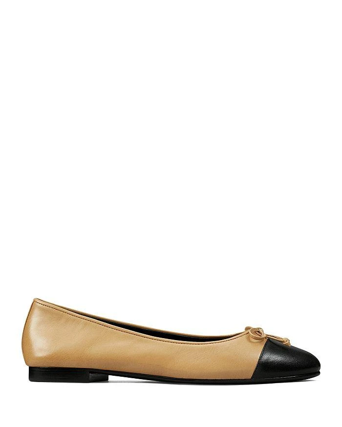 商品Tory Burch|Women's Bow Logo Slip On Ballet Flats,价格¥1292,第3张图片详细描述