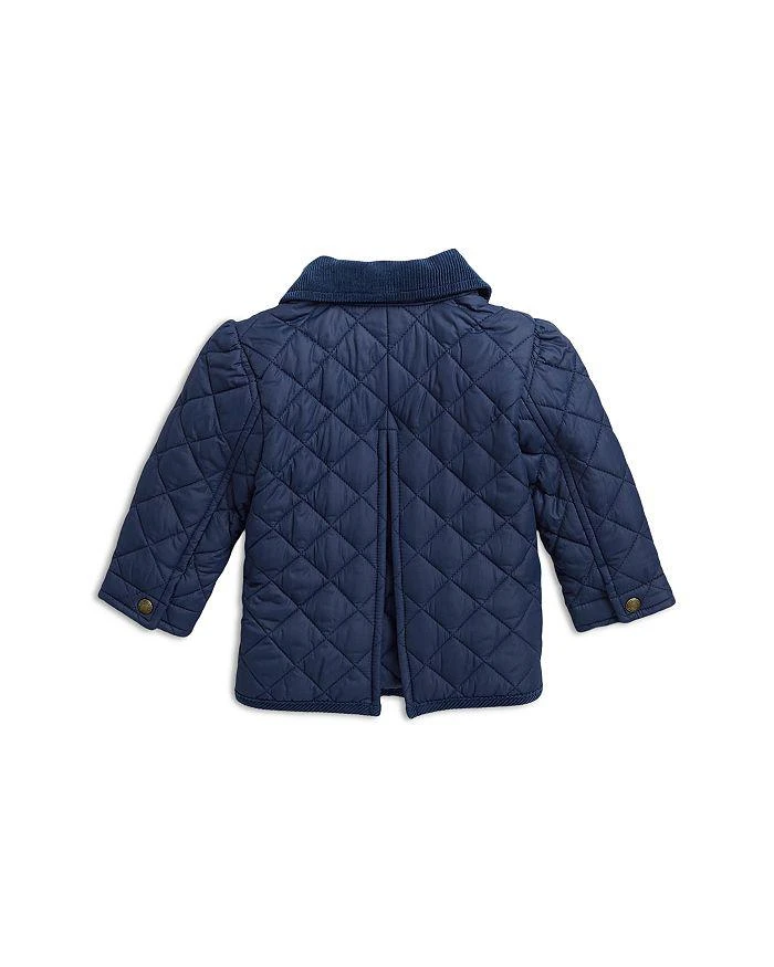 商品Ralph Lauren|Girls' Quilted Barn Jacket - Baby,价格¥301,第3张图片详细描述