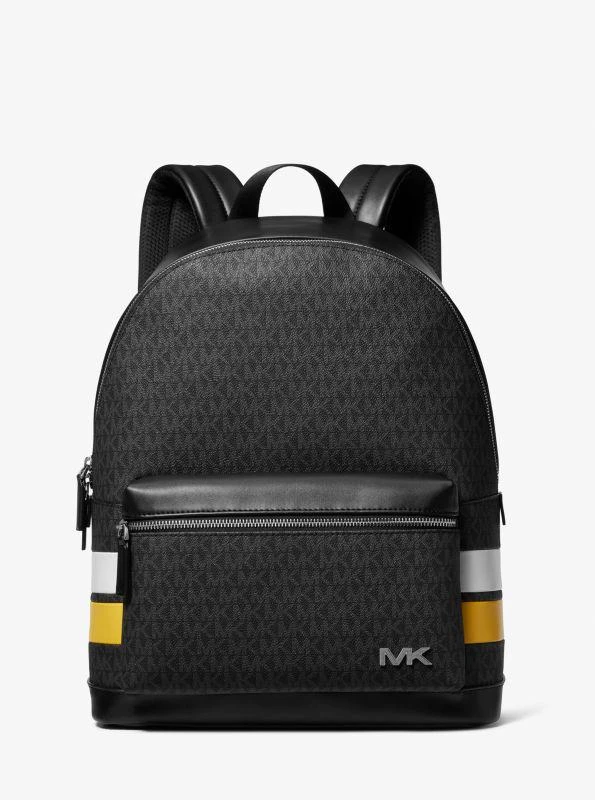 商品Michael Kors|Rivington Striped Signature Logo Stripe Backpack,价格¥1343,第1张图片