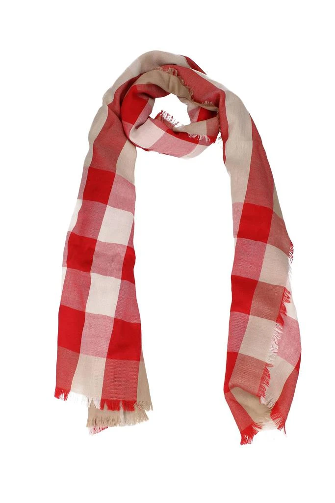 商品Burberry|Scarves Cashmere Beige Red,价格¥1985,第1张图片