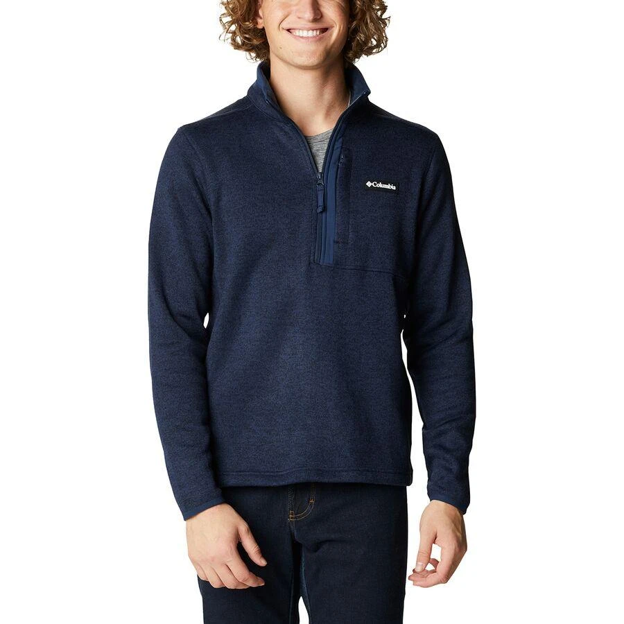 商品Columbia|Sweater Weather 1/2-Zip Jacket - Men's,价格¥394,第1张图片