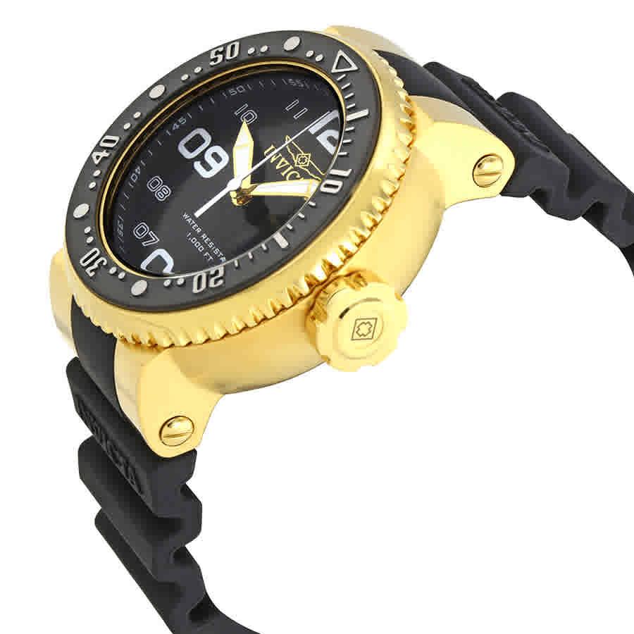 Invicta Pro Diver Black Dial Mens Watch 21521商品第2张图片规格展示