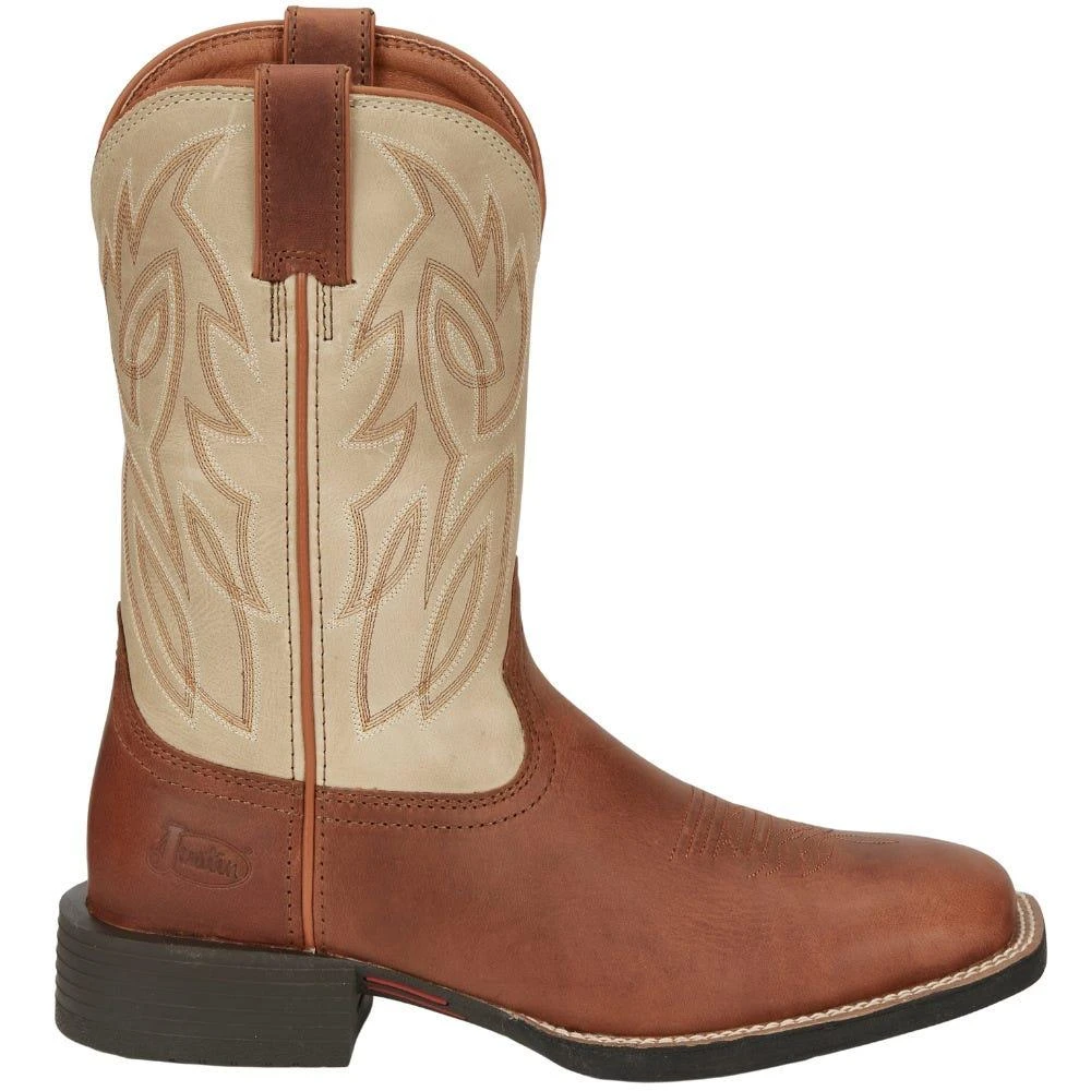 商品Justin Boots|Canter Square Toe Cowboy Boots,价格¥1060,第1张图片