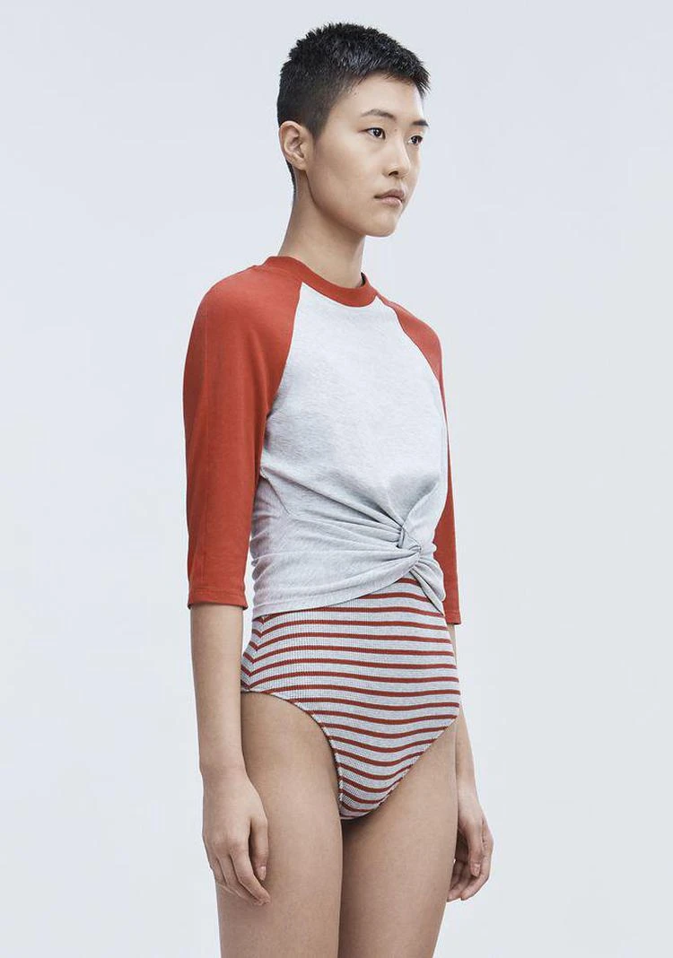 商品Alexander Wang|TWIST FRONT TOP,价格¥588,第5张图片详细描述
