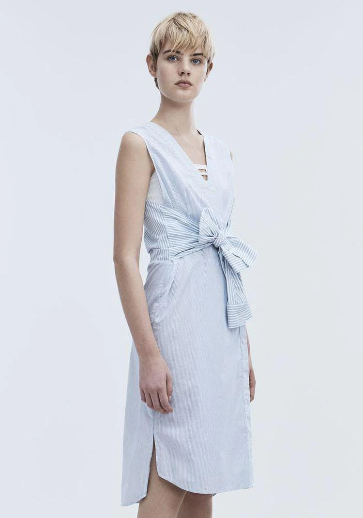 商品Alexander Wang|TIE FRONT DRESS,价格¥1190,第5张图片详细描述
