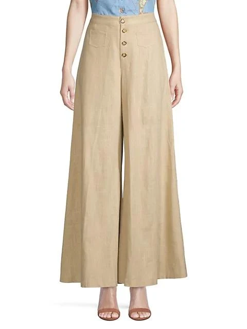 商品Staud|Martin Wide-Leg Trousers,价格¥689,第3张图片详细描述