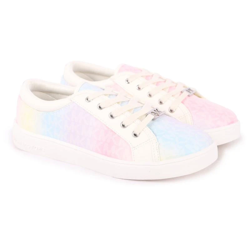 商品Michael Kors|Gradient logo sneakers in pastel colors,价格¥731,第1张图片