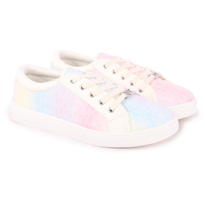 商品Michael Kors|Gradient logo sneakers in pastel colors,价格¥535,第1张图片