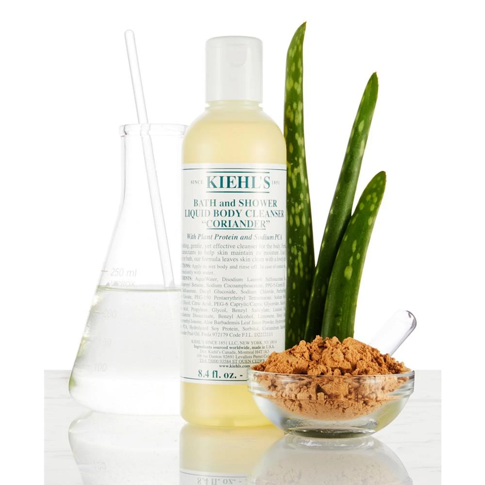 商品Kiehl's|Bath & Shower Liquid Body Cleanser - Coriander, 8.4-oz.,价格¥149,第4张图片详细描述