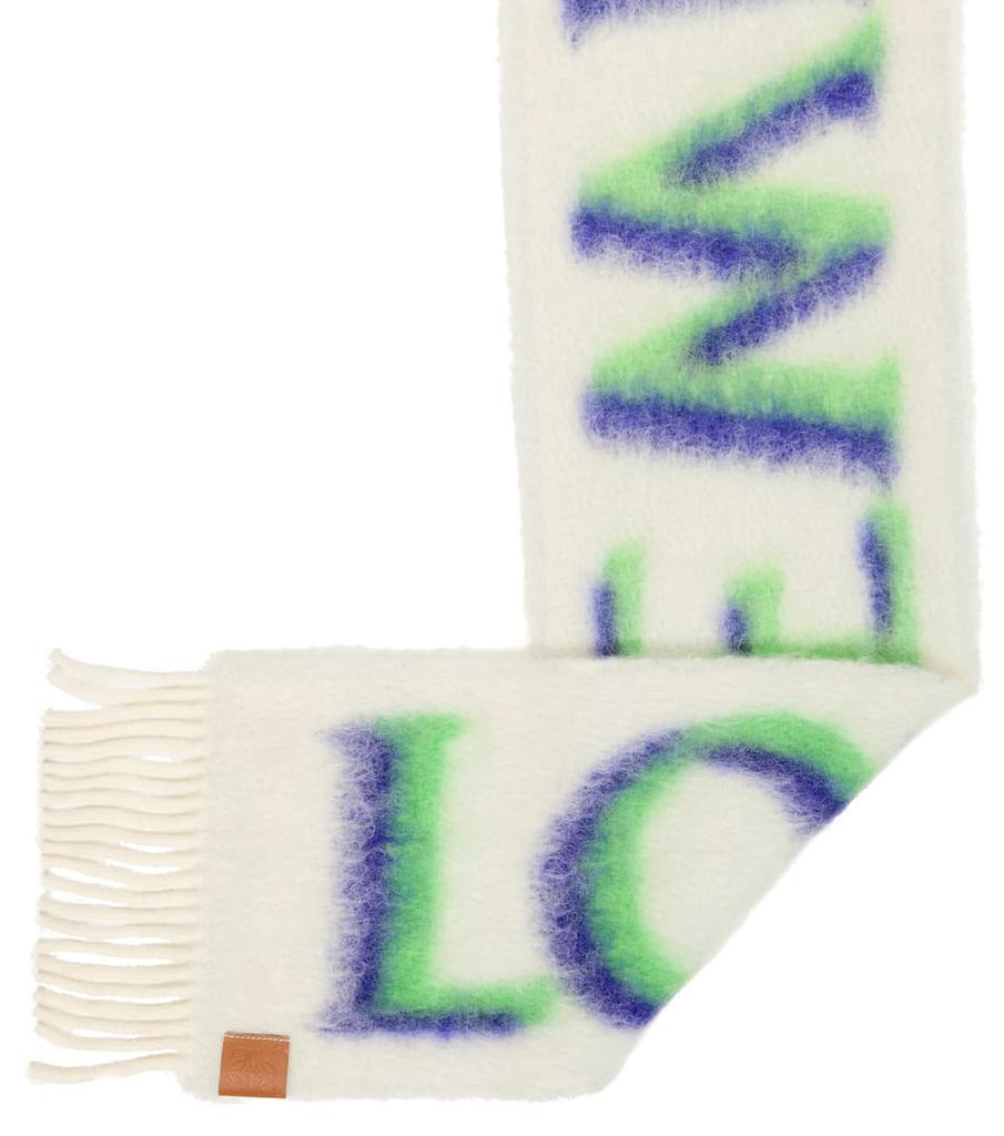 商品Loewe|Intarsia wool-blend scarf,价格¥3719,第7张图片详细描述