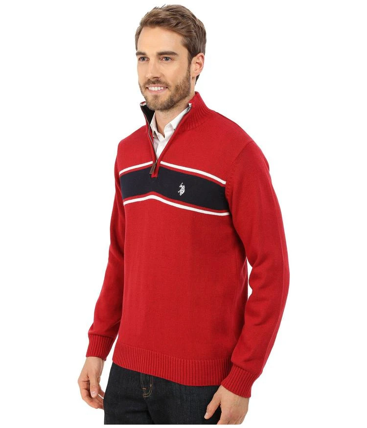 商品U.S. POLO ASSN.|1/4 Zip Sweater,价格¥240,第2张图片详细描述