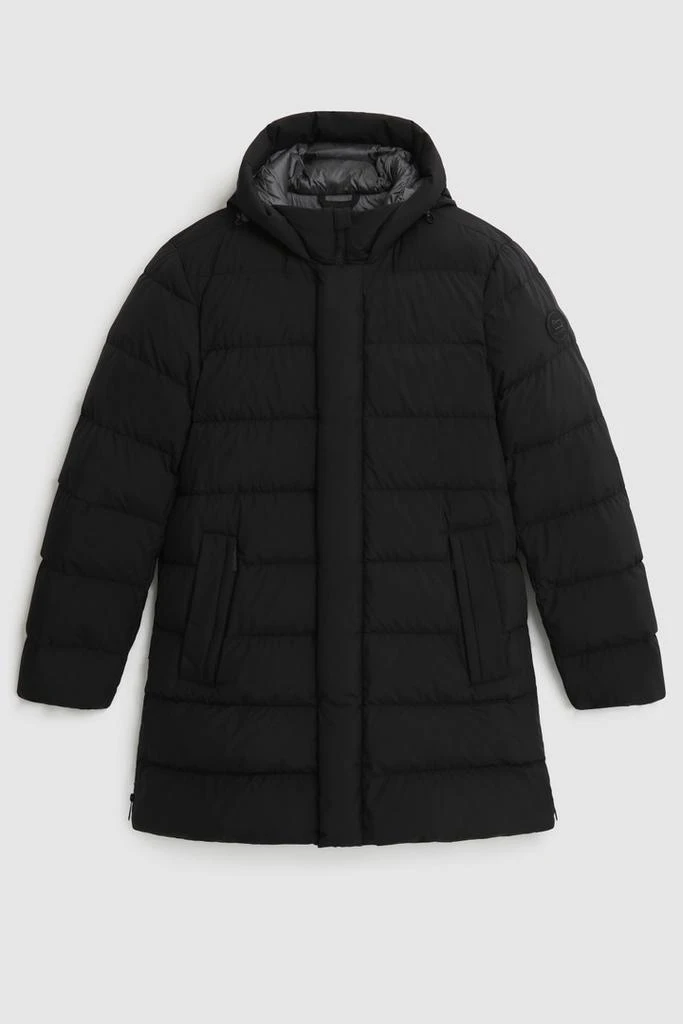 商品Woolrich|GORE-TEX Infinium High-Tech Quilted Long Jacket,价格¥6544,第1张图片