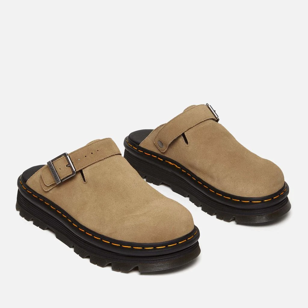 商品Dr. Martens|Dr. Martens Men's Zebzag Suede Mules,价格¥656,第4张图片详细描述