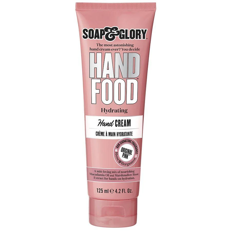 商品Soap & Glory|Hand Food Hydrating Hand Cream Original Pink,价格¥67,第1张图片