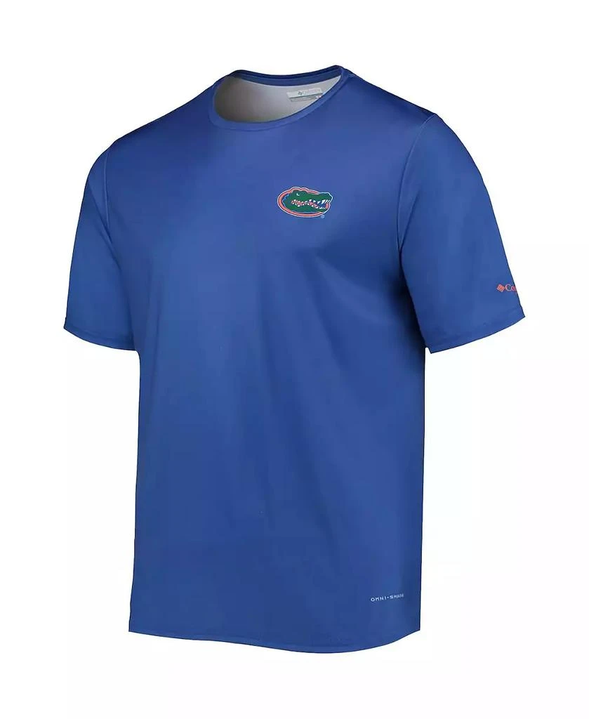 商品Columbia|Men's Royal Florida Gators Terminal Tackle Omni-Shade T-shirt,价格¥229,第2张图片详细描述