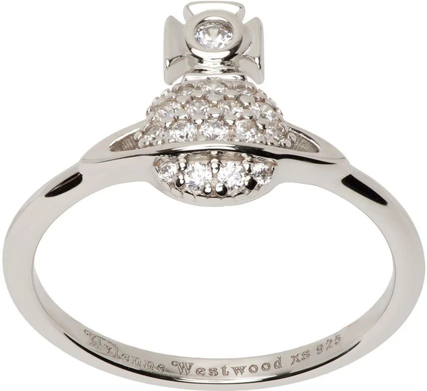 商品Vivienne Westwood|Silver Tamia Ring,价格¥744,第1张图片