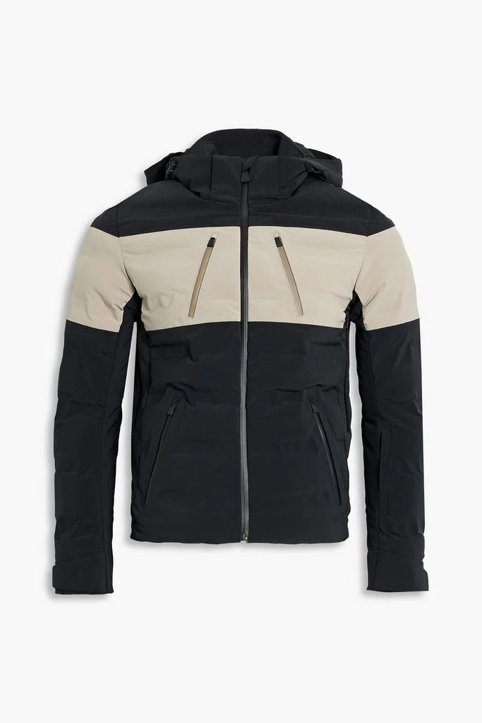 商品AZTECH|Two-tone hooded down ski jacket,价格¥6179,第1张图片