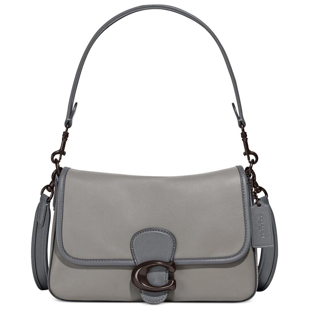 Smooth Leather Soft Tabby Shoulder Bag with Convertible Straps 商品