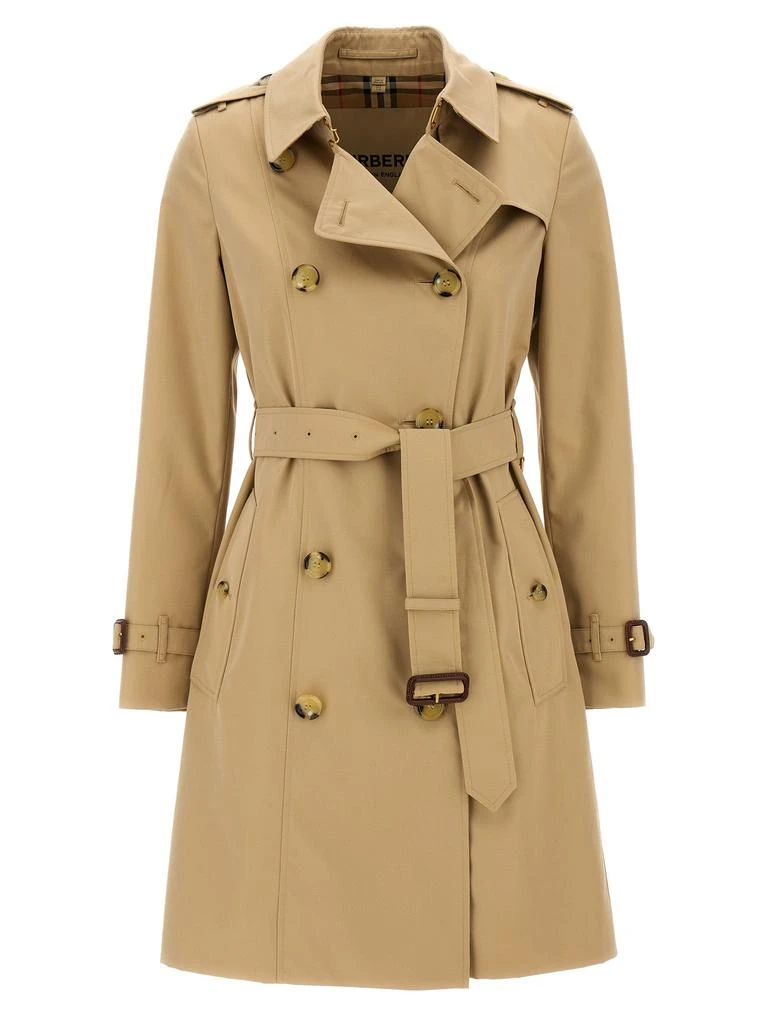 商品Burberry|Heritage Chelsea Coats, Trench Coats Beige,价格¥12033,第1张图片