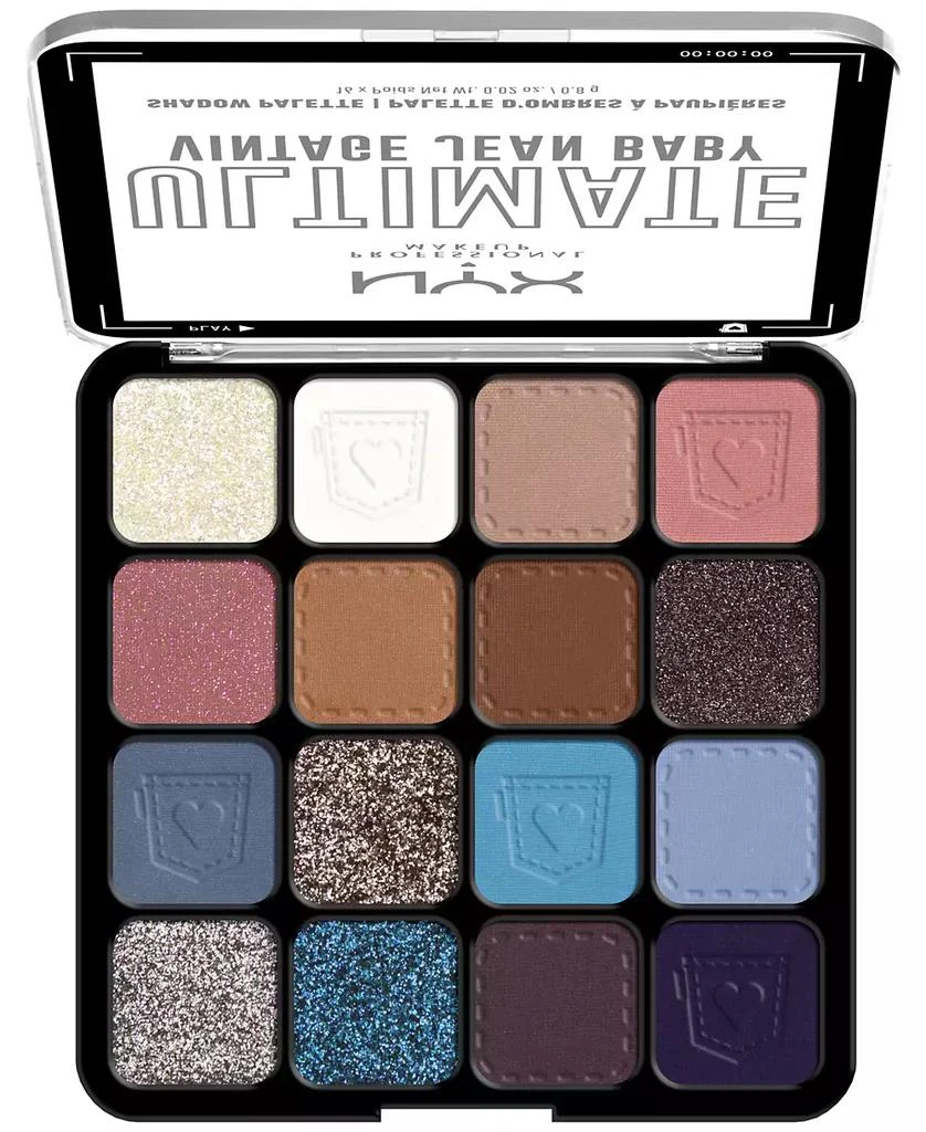 商品NYX Professional Makeup|Ultimate Shadow Palette - Vintage Jean Baby,价格¥150,第1张图片