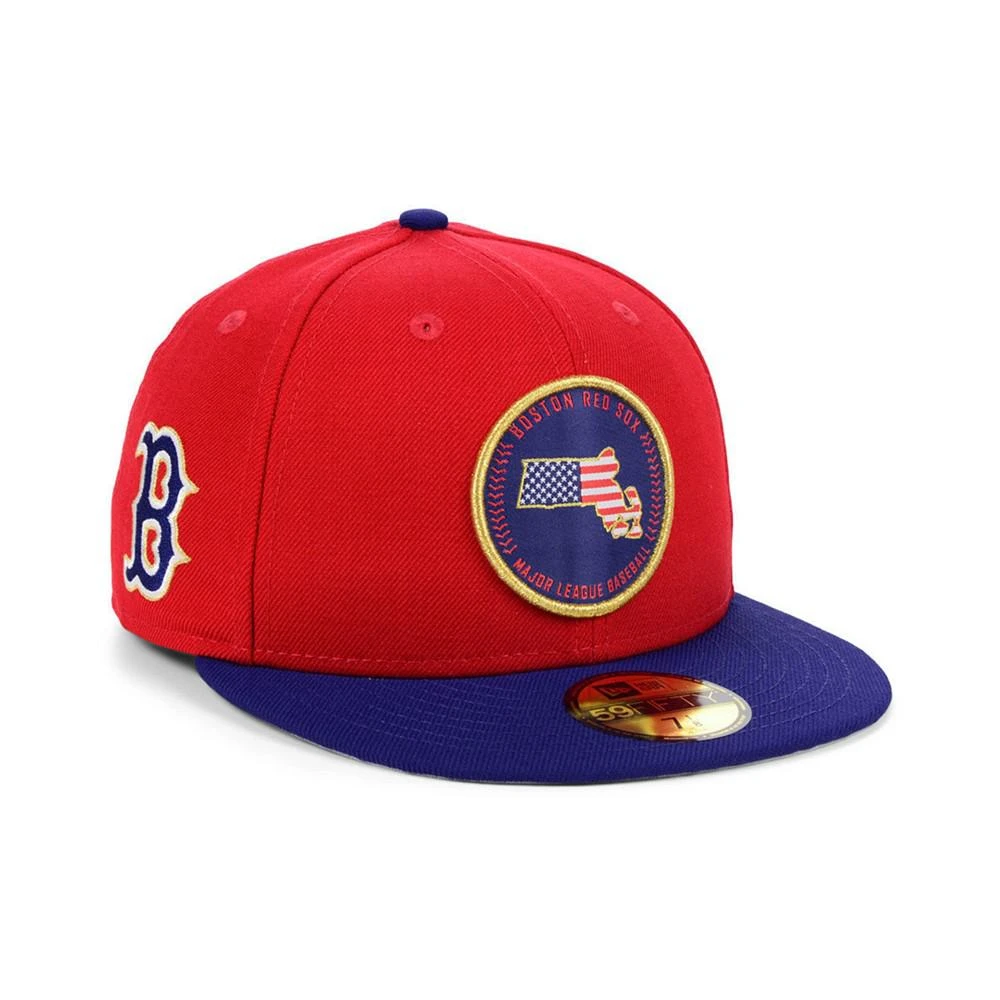 商品New Era|Boston Red Sox Stately 59FIFTY Fitted Cap,价格¥284,第3张图片详细描述