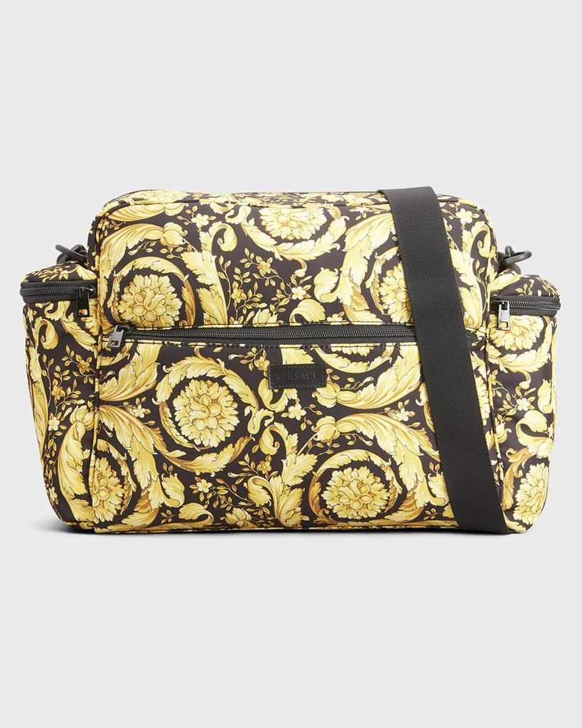 商品Versace|Kid's Barocco-Print Diaper Bag w/ Changing Pad,价格¥6151,第1张图片