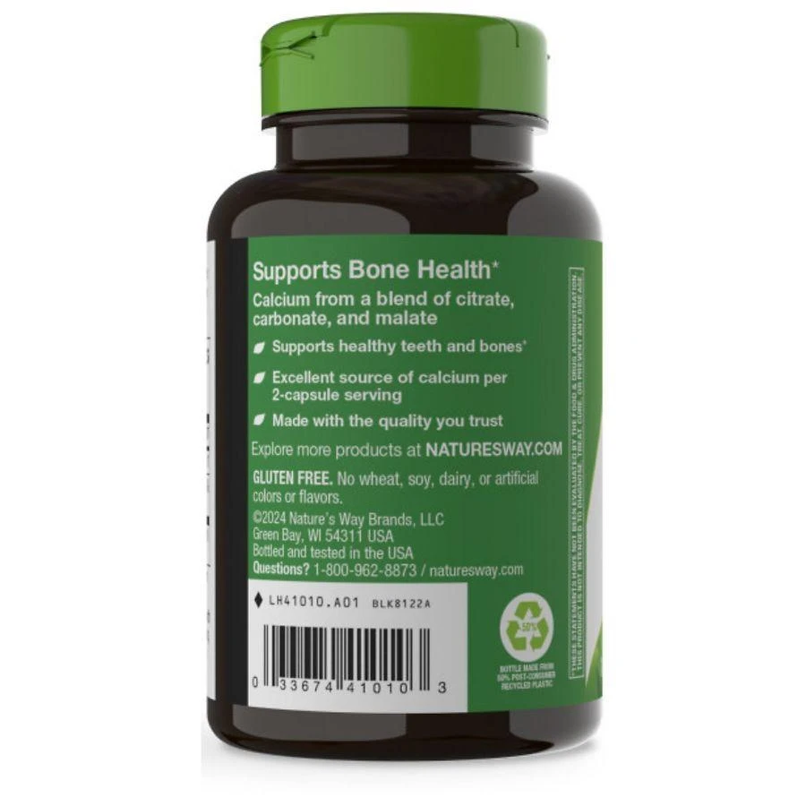 商品Nature's Way|Calcium Citrate Capsules,价格¥88,第2张图片详细描述
