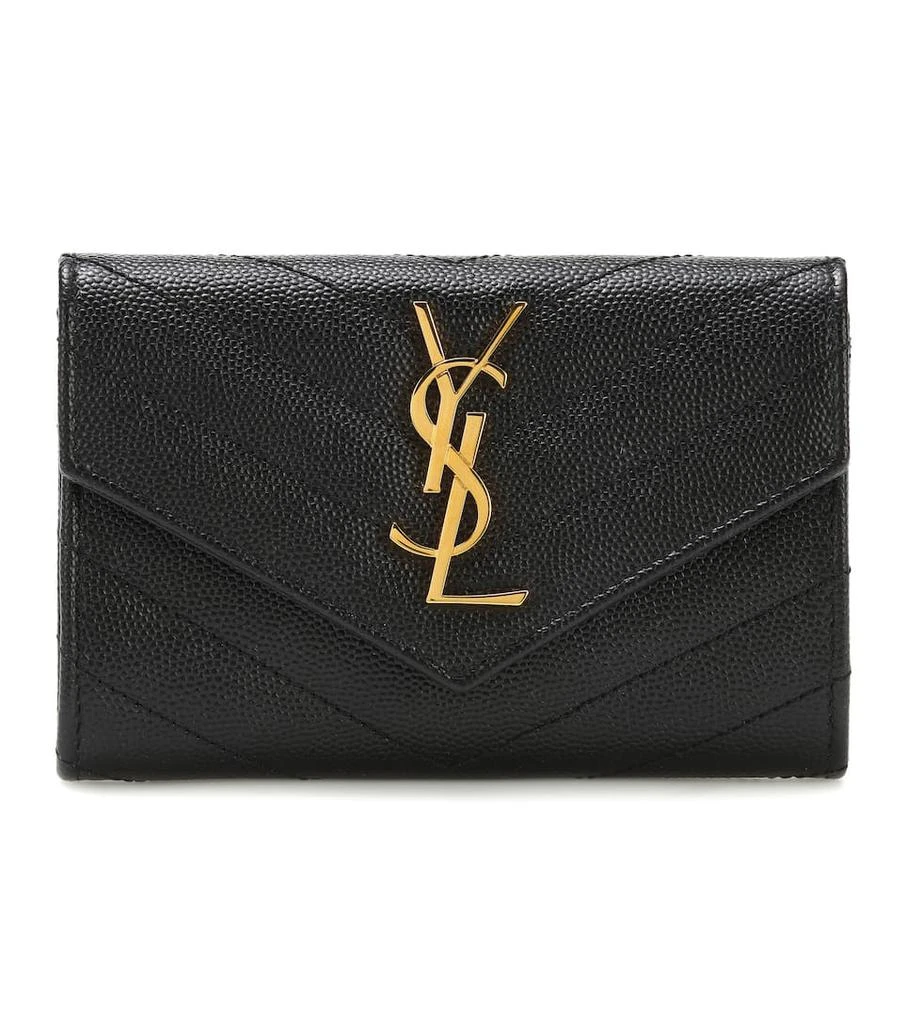 商品Yves Saint Laurent|Monogram Small leather wallet,价格¥3258,第1张图片