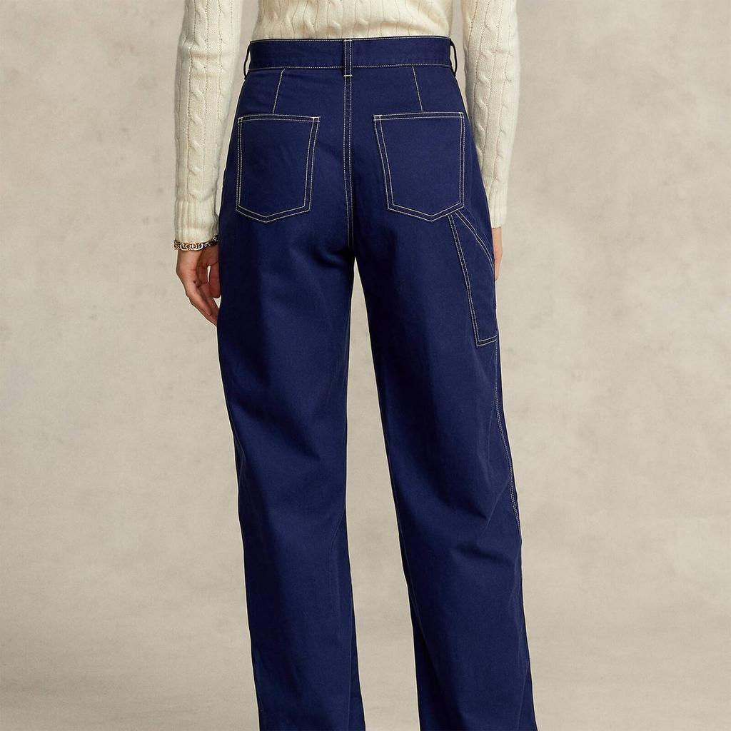 Polo Ralph Lauren Women's Marge Pt-Full Length-Flat Front Jeans - Newport Navy商品第2张图片规格展示