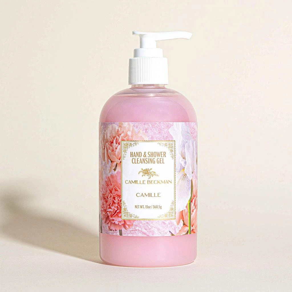 商品Camille Beckman|Hand & Shower Cleansing Gel Pump Bottle,价格¥119,第3张图片详细描述