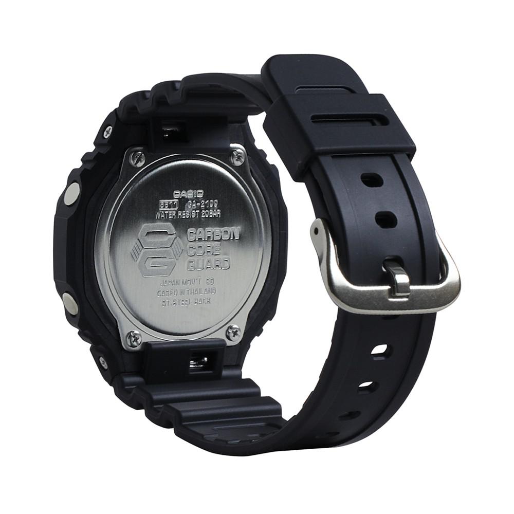 Men's Analog Digital Black Resin Strap Watch 45mm商品第2张图片规格展示