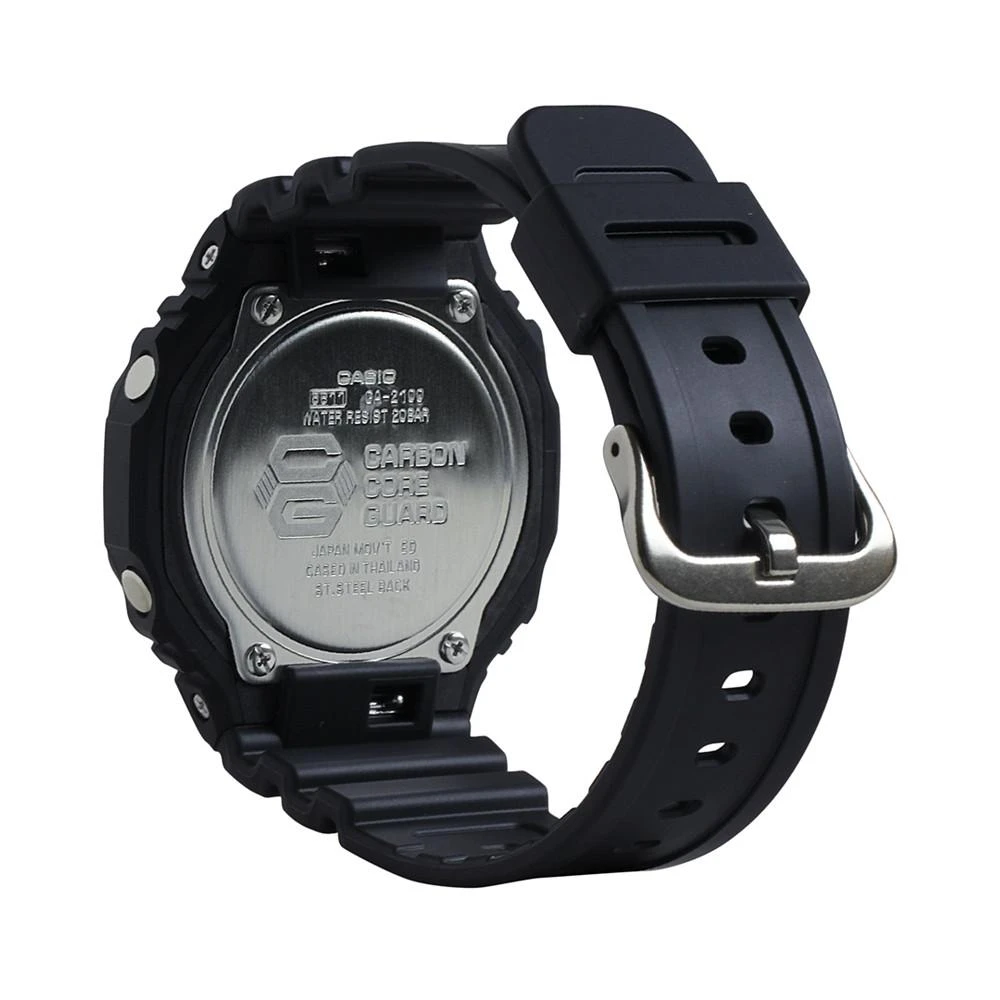 商品G-Shock|Men's Analog Digital Black Resin Strap Watch 45mm,价格¥740,第2张图片详细描述