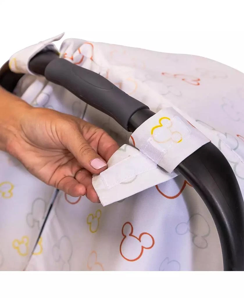 商品J L childress|Disney Baby Reversible Infant Car Seat Canopy, Mickey Mouse,价格¥188,第4张图片详细描述