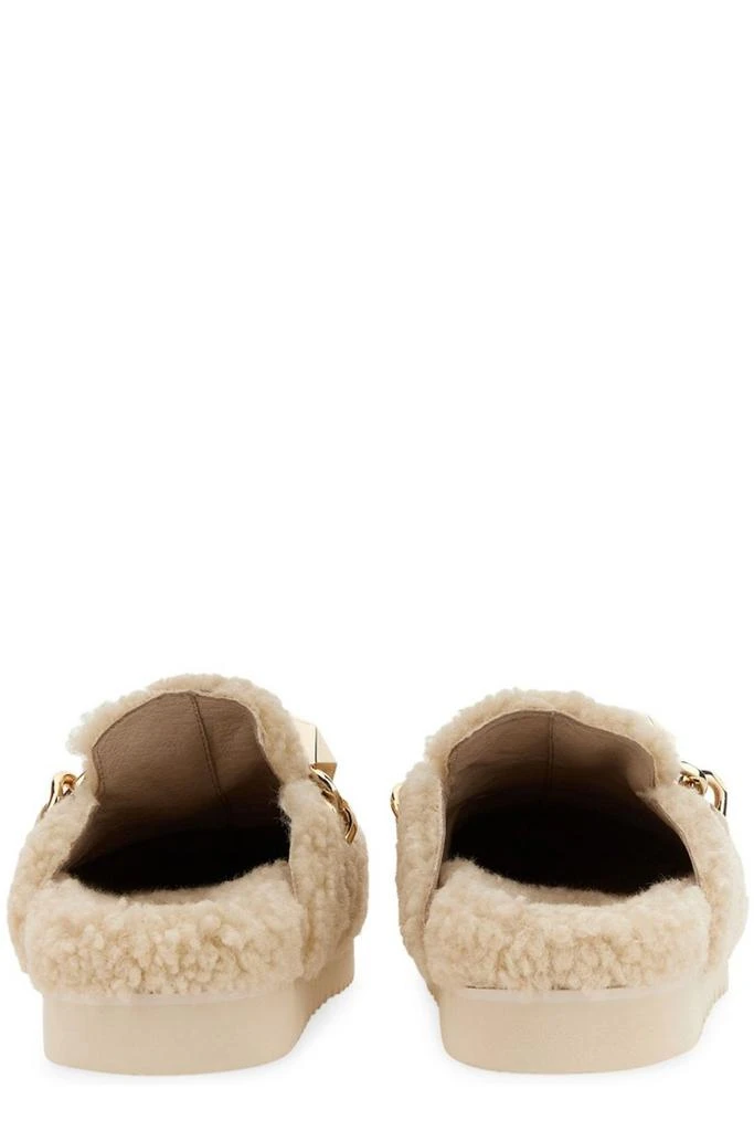 商品Ash|Ash Ghostfur Shearling Studded Mules,价格¥794,第3张图片详细描述