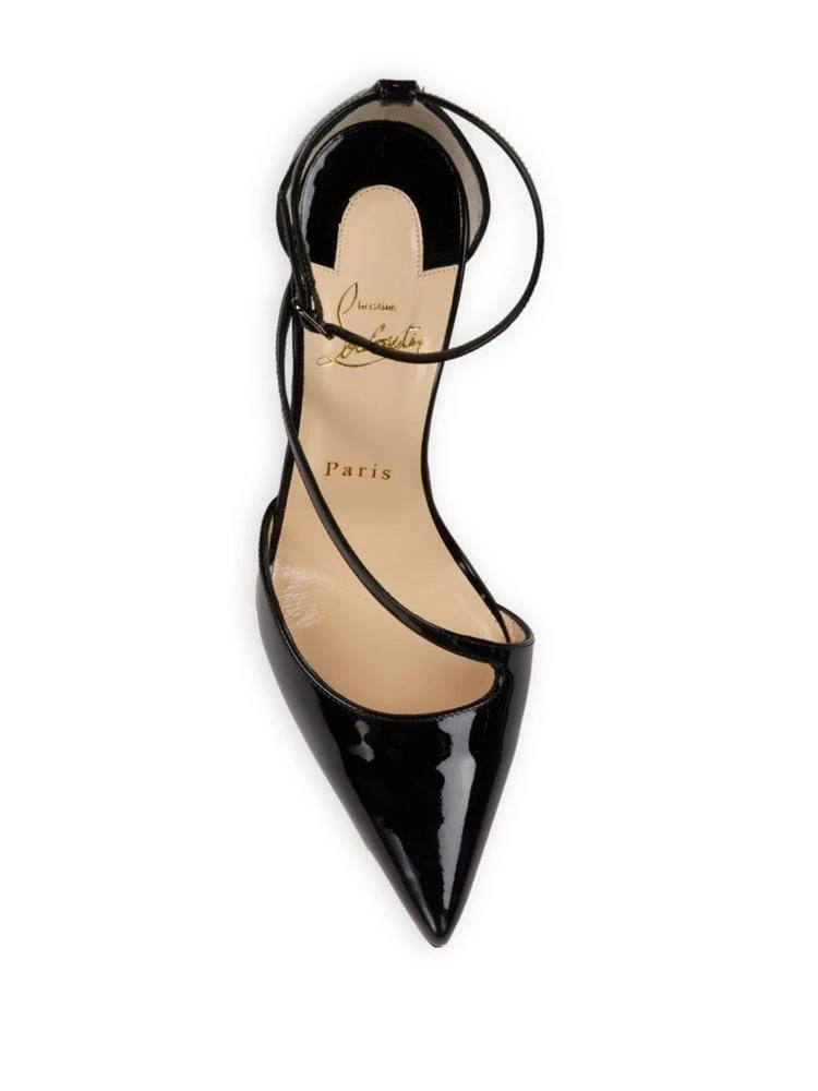 商品Christian Louboutin|Fliketta 85 Patent 真皮高跟鞋,价格¥5937,第4张图片详细描述