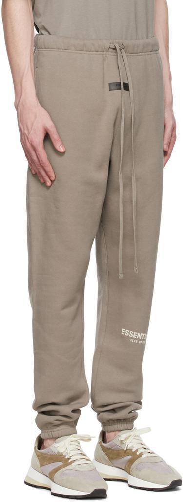 商品Essentials|Taupe Cotton Lounge Pants,价格¥686,第4张图片详细描述
