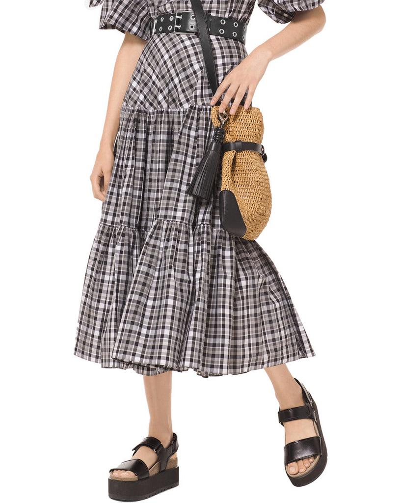 Michael Kors Collection Wool-Blend Skirt商品第1张图片规格展示
