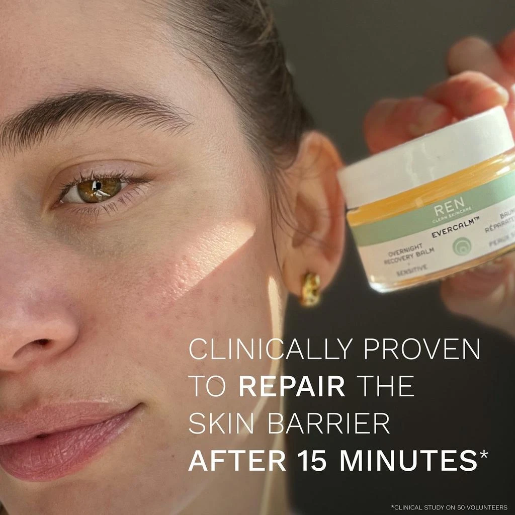 商品REN Clean Skincare|REN Clean Skincare Evercalm Overnight Recovery Balm,价格¥458,第3张图片详细描述