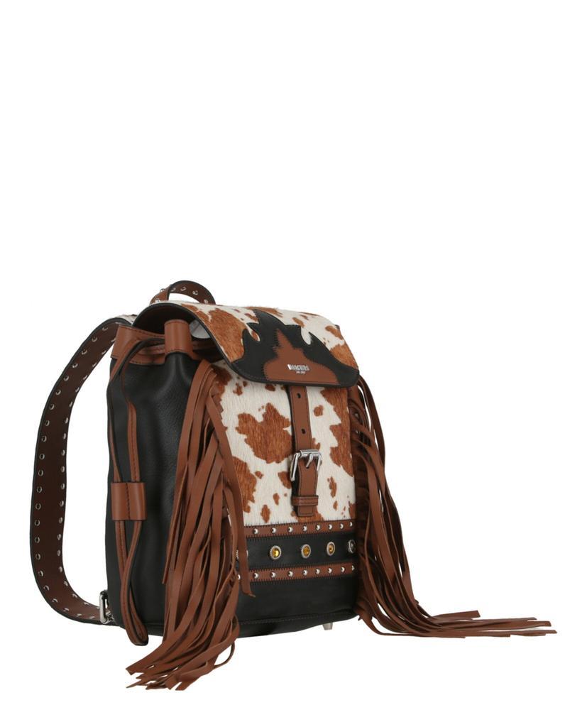 商品Moschino|Western Embellished Fringe Backpack,价格¥3285,第4张图片详细描述