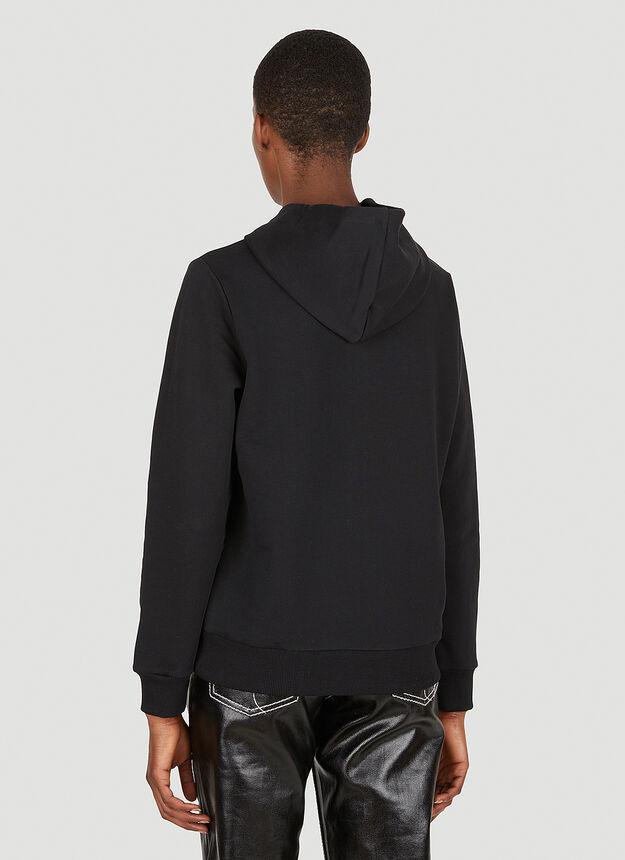 Item Hooded Sweatshirt in Black商品第4张图片规格展示